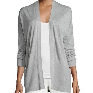 BNWT Vince Cashmere Silk Blend Open Front Cardigan